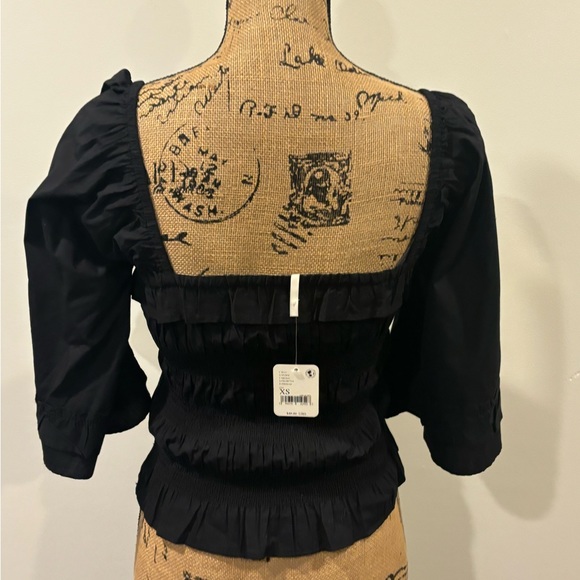 Free People Ruffle Top - Picture 3 of 4